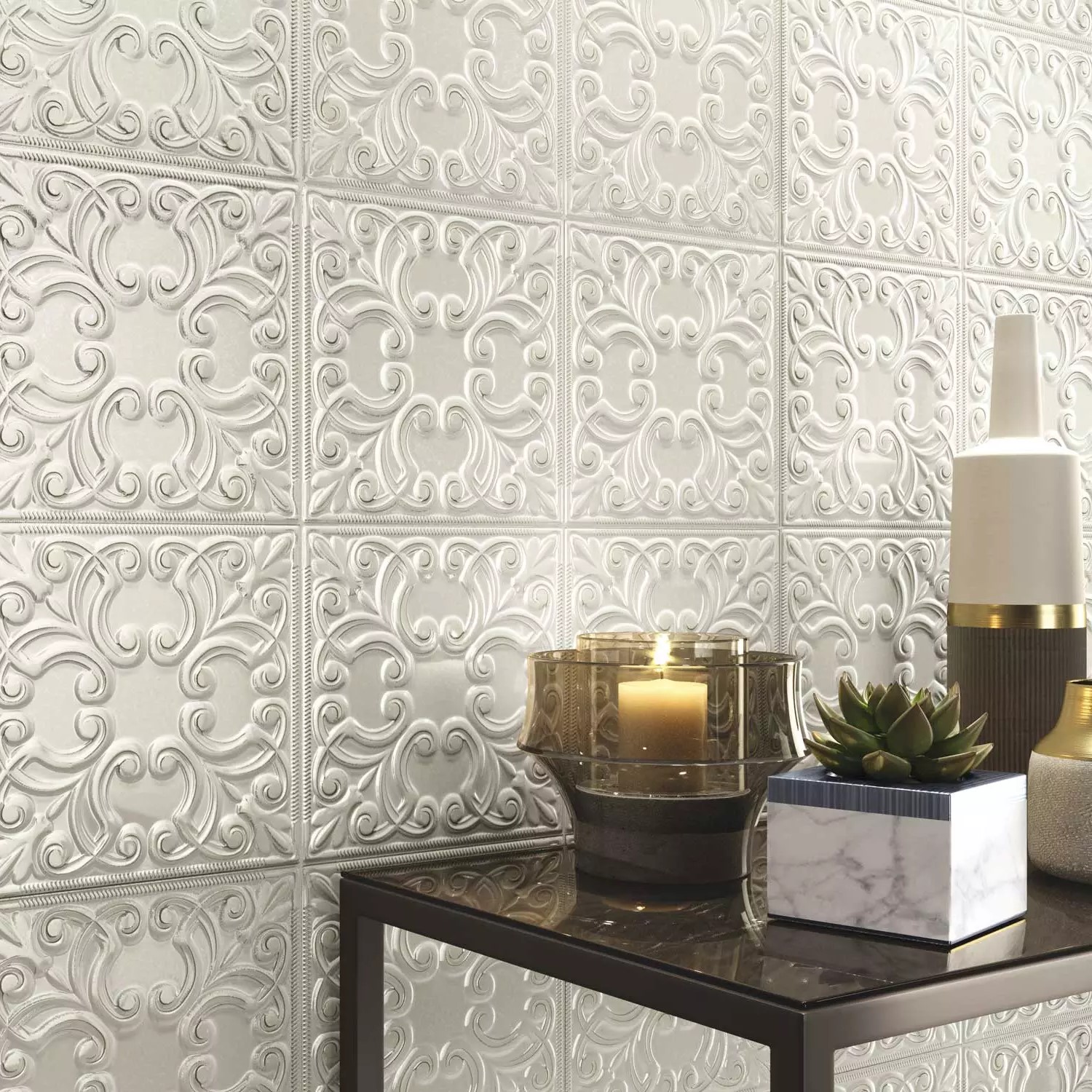 Tin Tile Pearl
