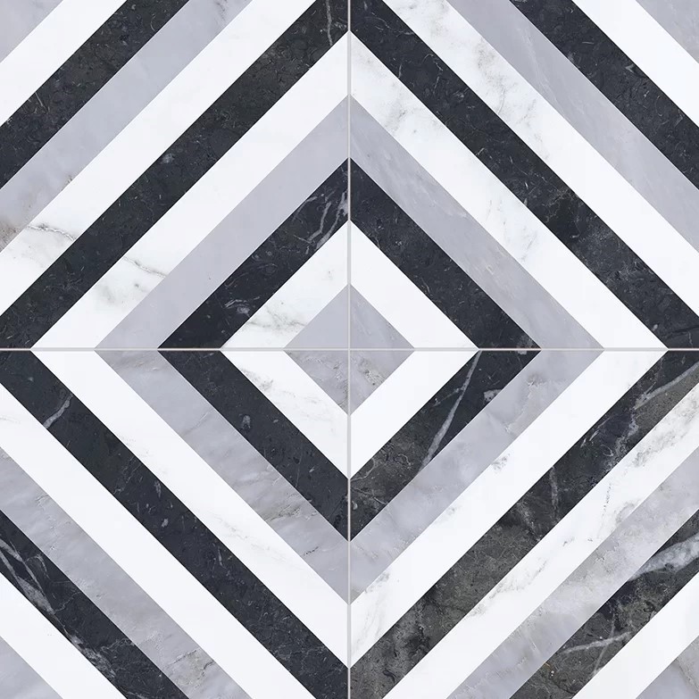 Velvet Geo Diamond